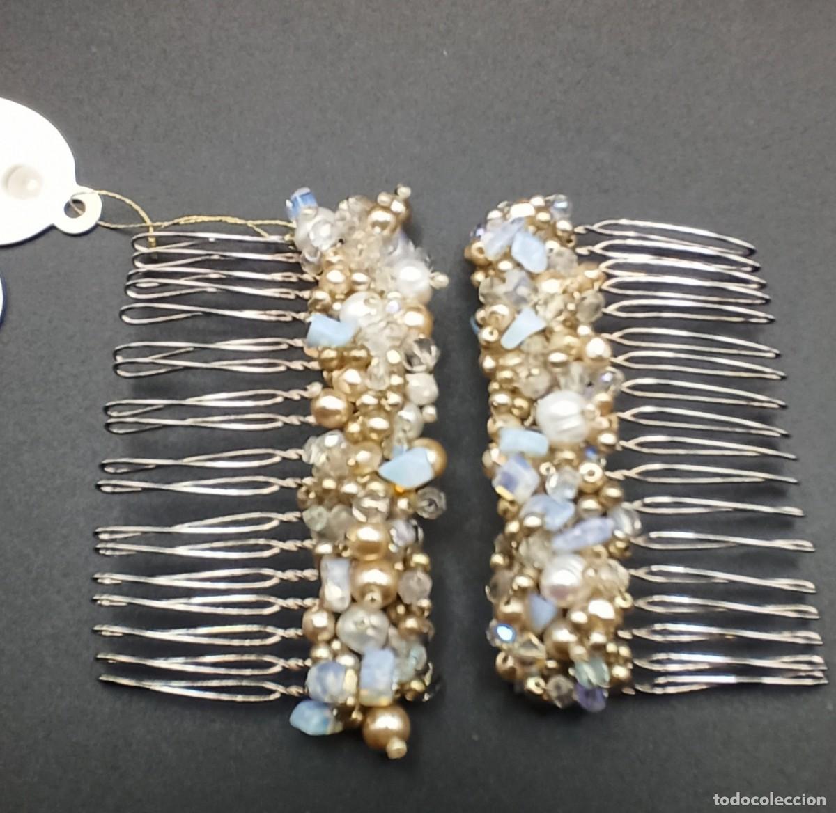 Joyeria: Peinetas minerales y perlas Anat - Foto 5