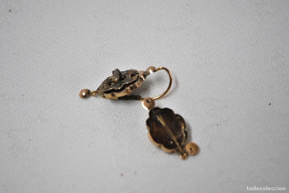Joyeria: PENDIENTES ANTIGUOS DE ORO AMARILLO - Foto 4