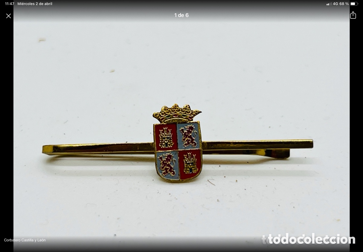 Joyeria: Pasador Her&aacute;ldica Castilla y Le&oacute;n - Foto 1