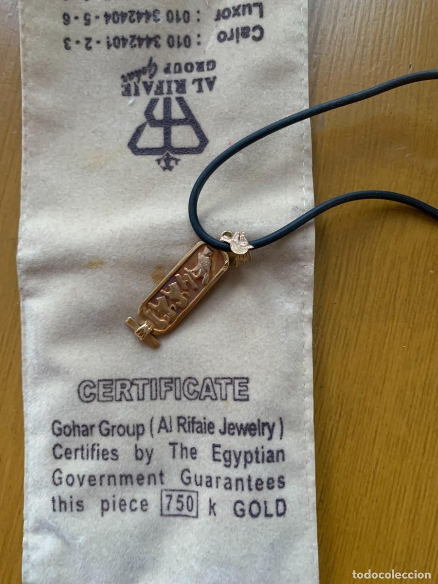 Joyeria: Colgantes egipcios de oro y de plata - Foto 7