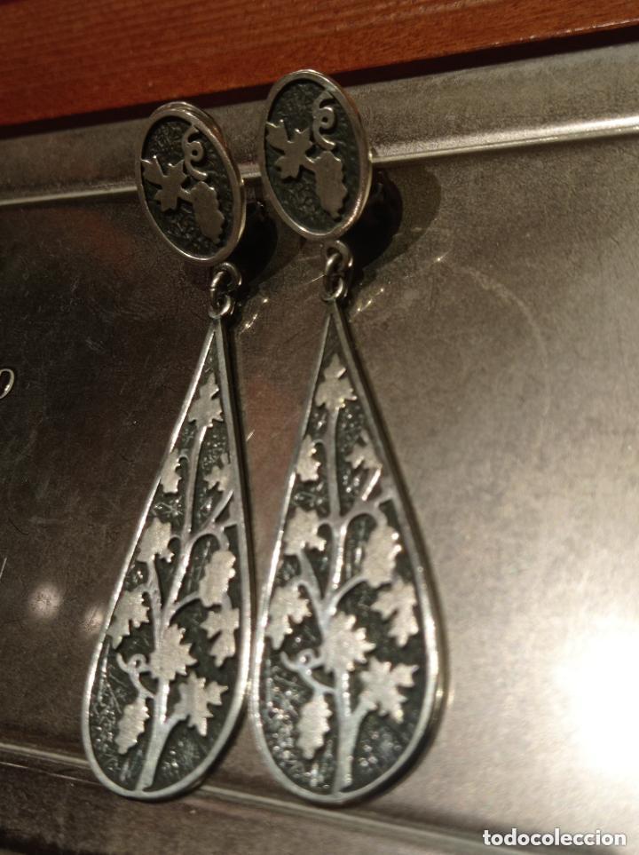 Joyeria: Pendientes largos labrados - Foto 3