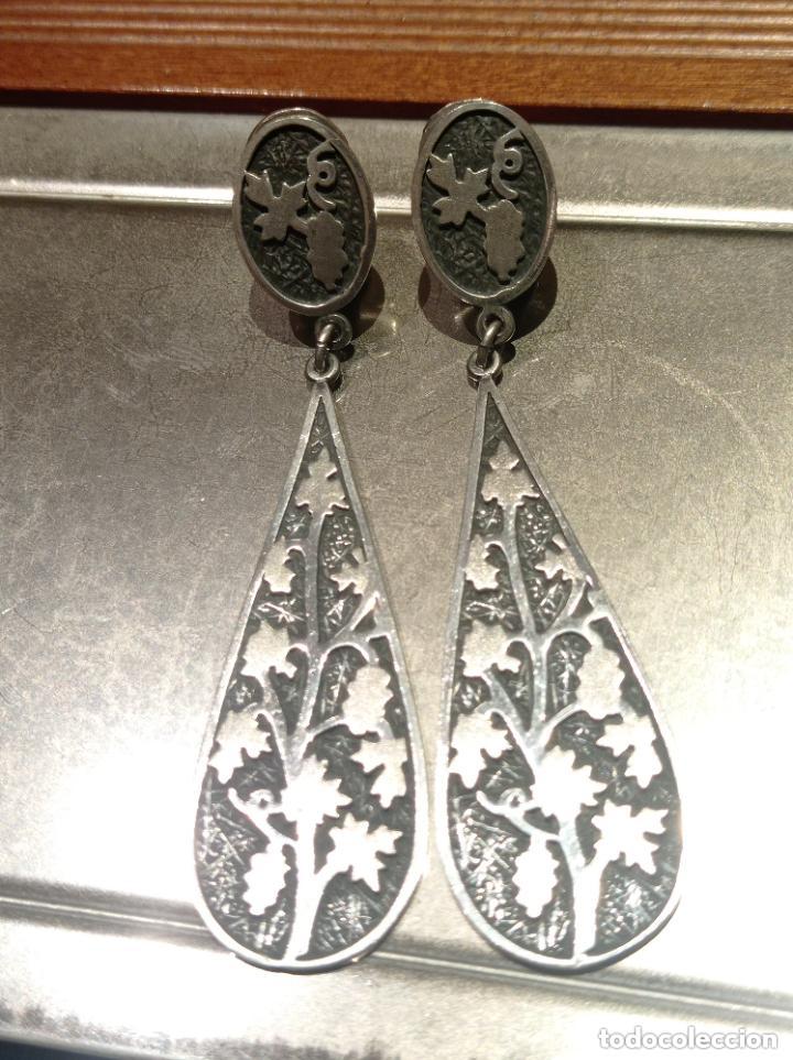 Joyeria: Pendientes largos labrados - Foto 1