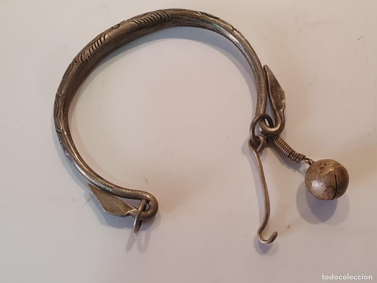 Joyeria: Antigua pulsera plata - Foto 6