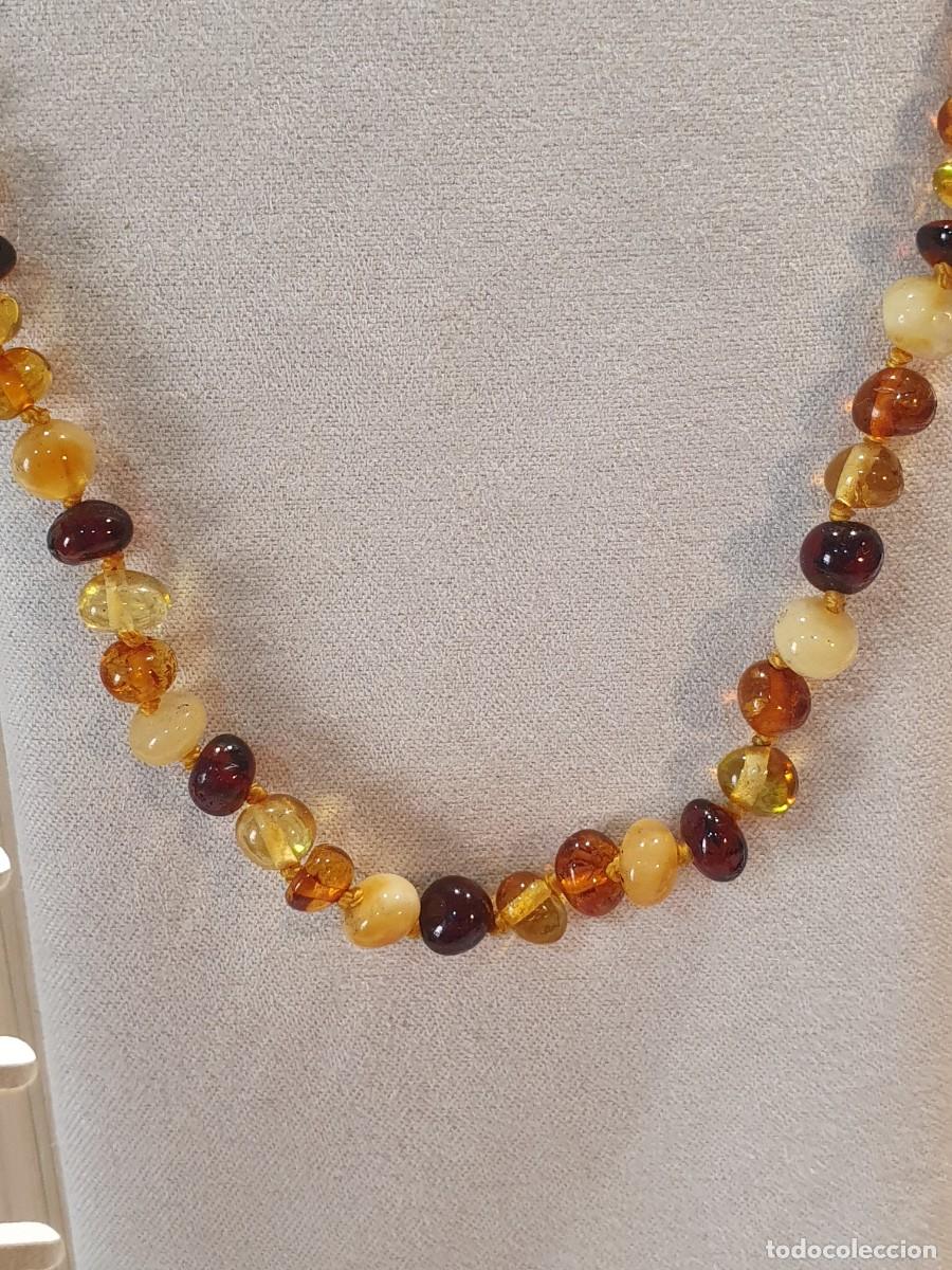 Joyeria: Collar &aacute;mbar b&aacute;ltico 33 cm gargantilla - Foto 4