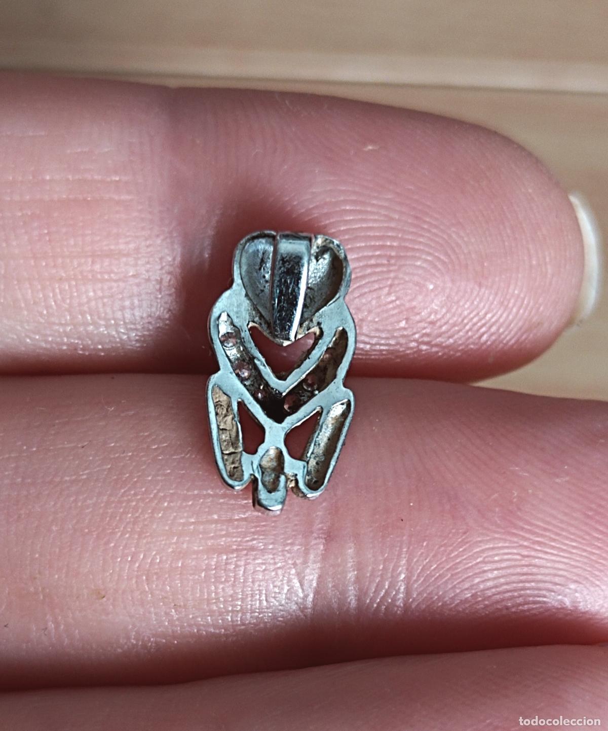 Joyeria: Colgante de plata de ley con circonitas. - Foto 3
