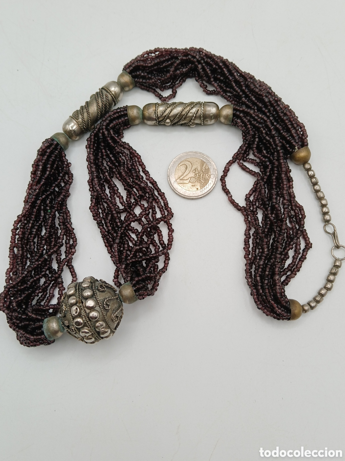 Joyeria: Collar metal plateado y amatista - Foto 5