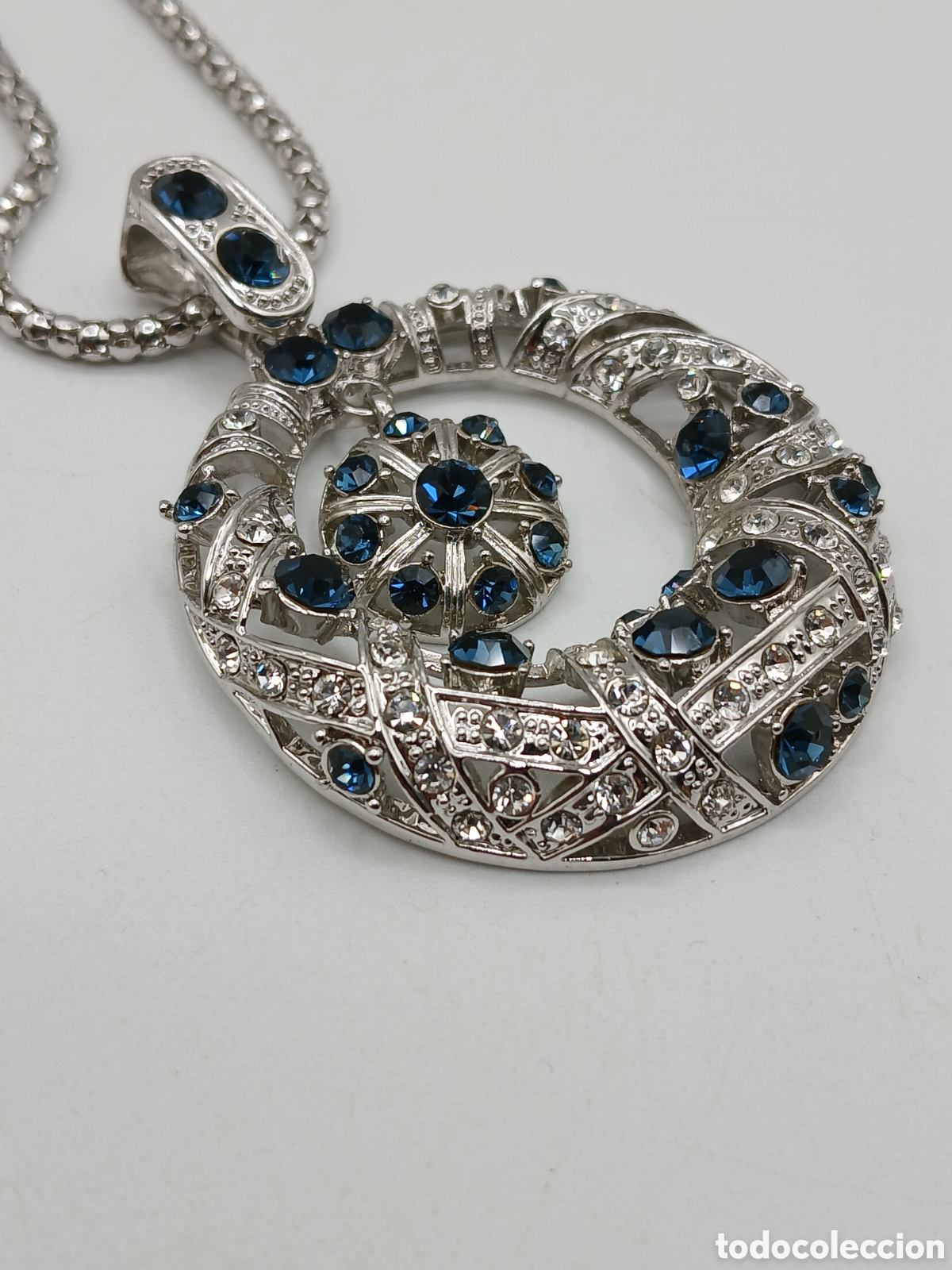 Joyeria: Collar metal plateado y pedrer&iacute;a - Foto 4