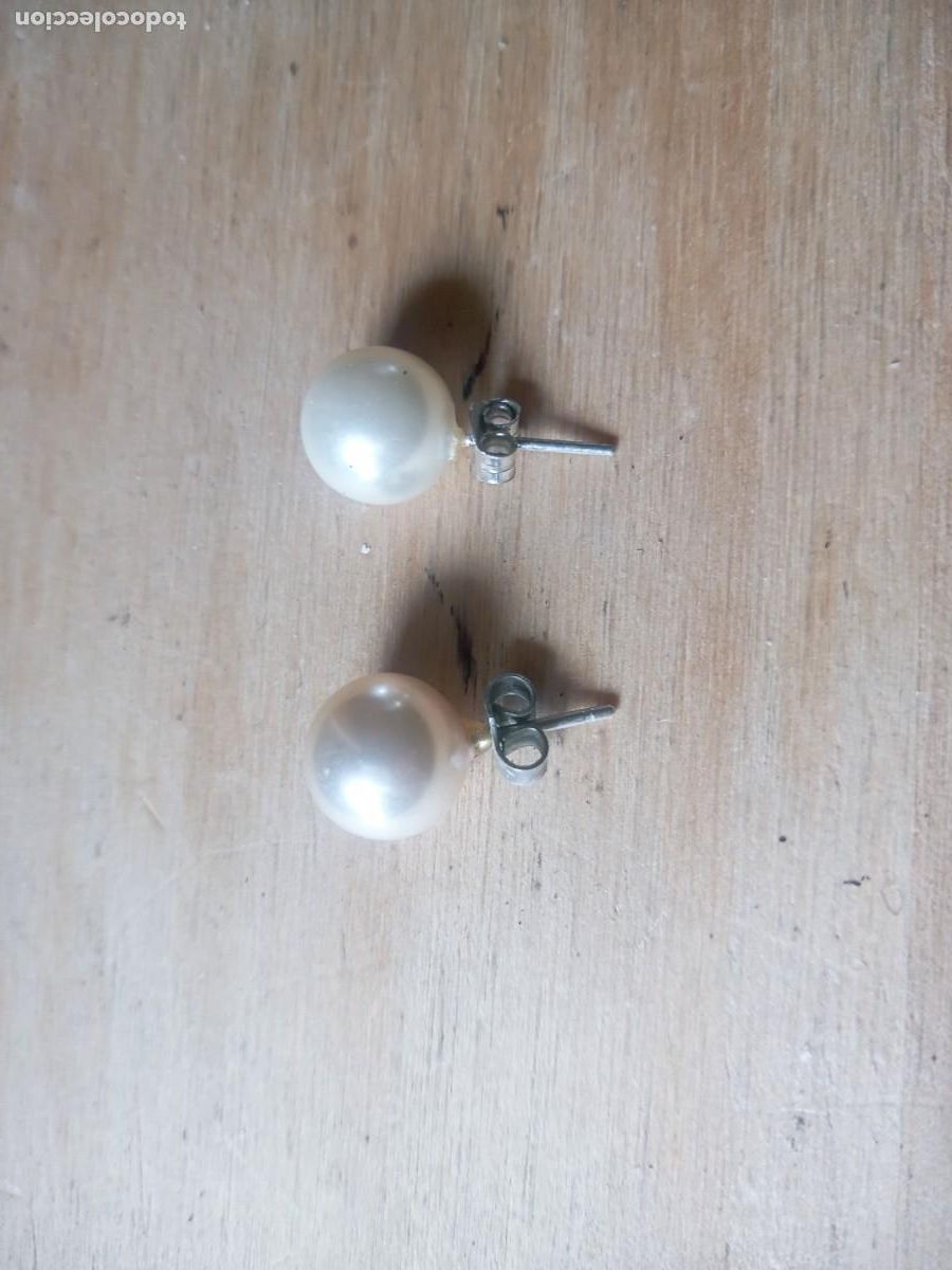 Joyeria: BONITOS PENDIENTES PLATA Y PERLA 925 - Foto 1
