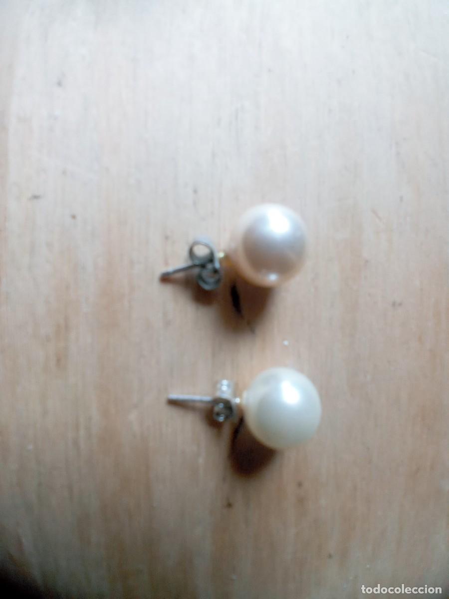 Joyeria: BONITOS PENDIENTES PLATA Y PERLA 925 - Foto 2