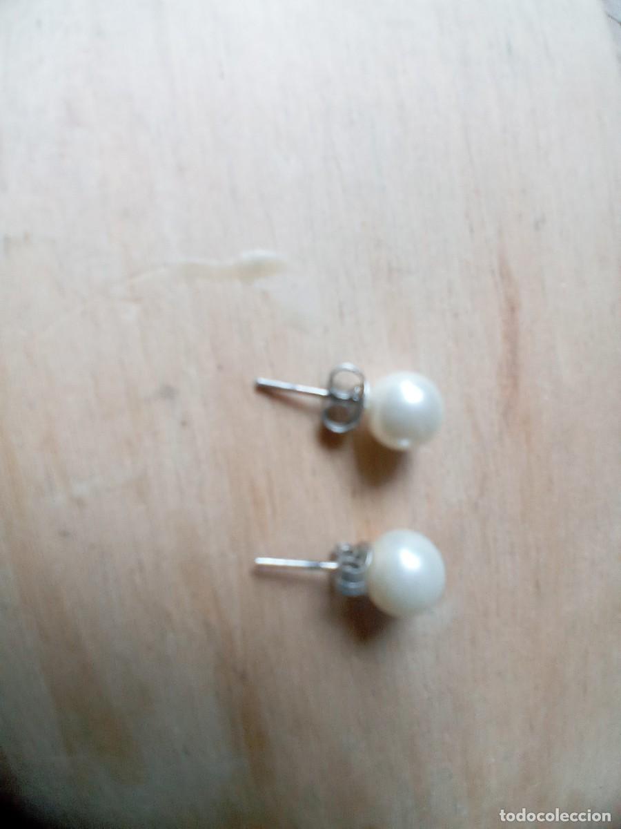 Joyeria: BONITOS PENDIENTES PLATA Y PERLA 925 - Foto 2