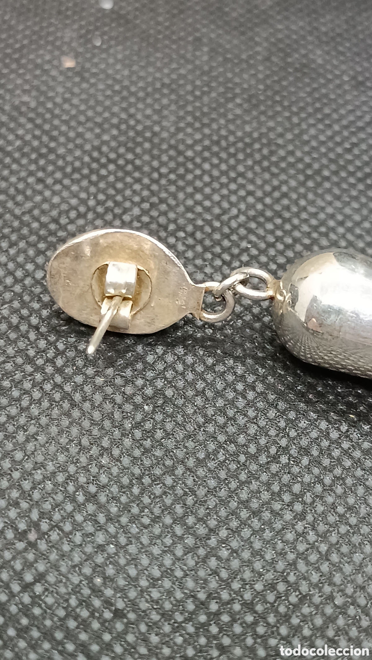 Joyeria: Pendientes largos de plata , vintage. Pendulo - Foto 4