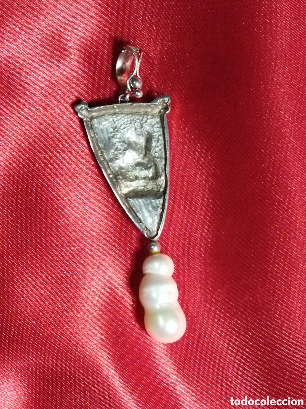 Joyeria: Broche de plata y perla - Foto 2