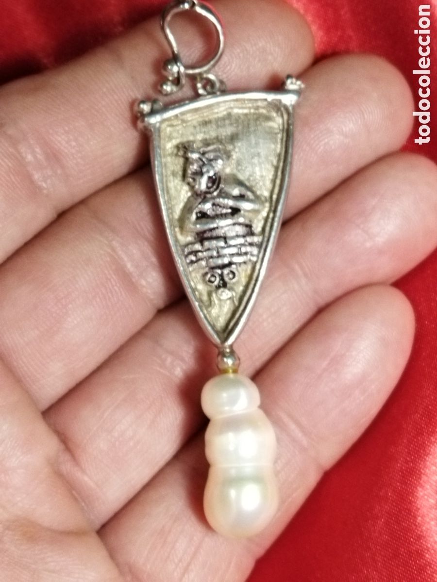 Joyeria: Broche de plata y perla - Foto 3