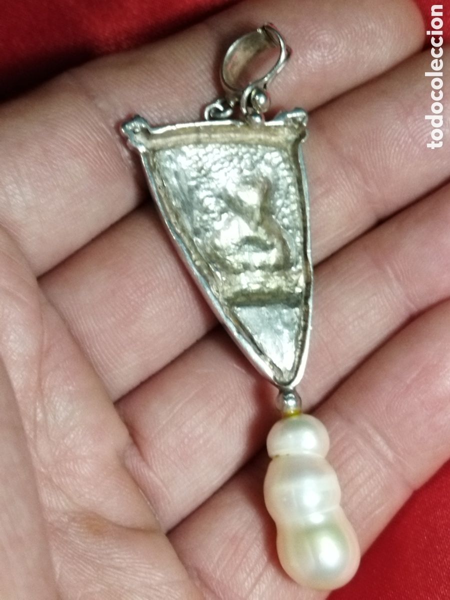 Joyeria: Broche de plata y perla - Foto 4