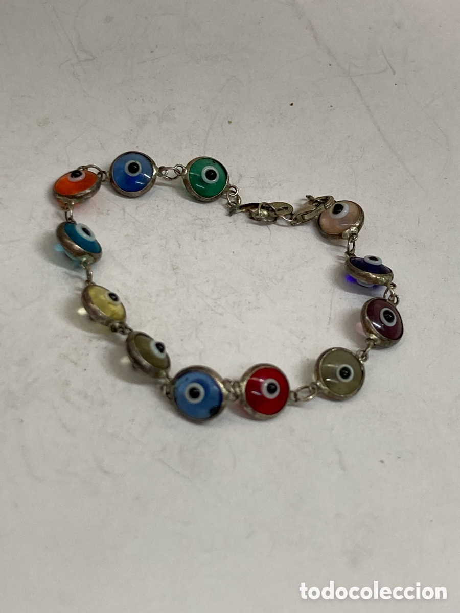 Joyeria: Pulsera de plata y cristal murano Pul276 - Foto 1
