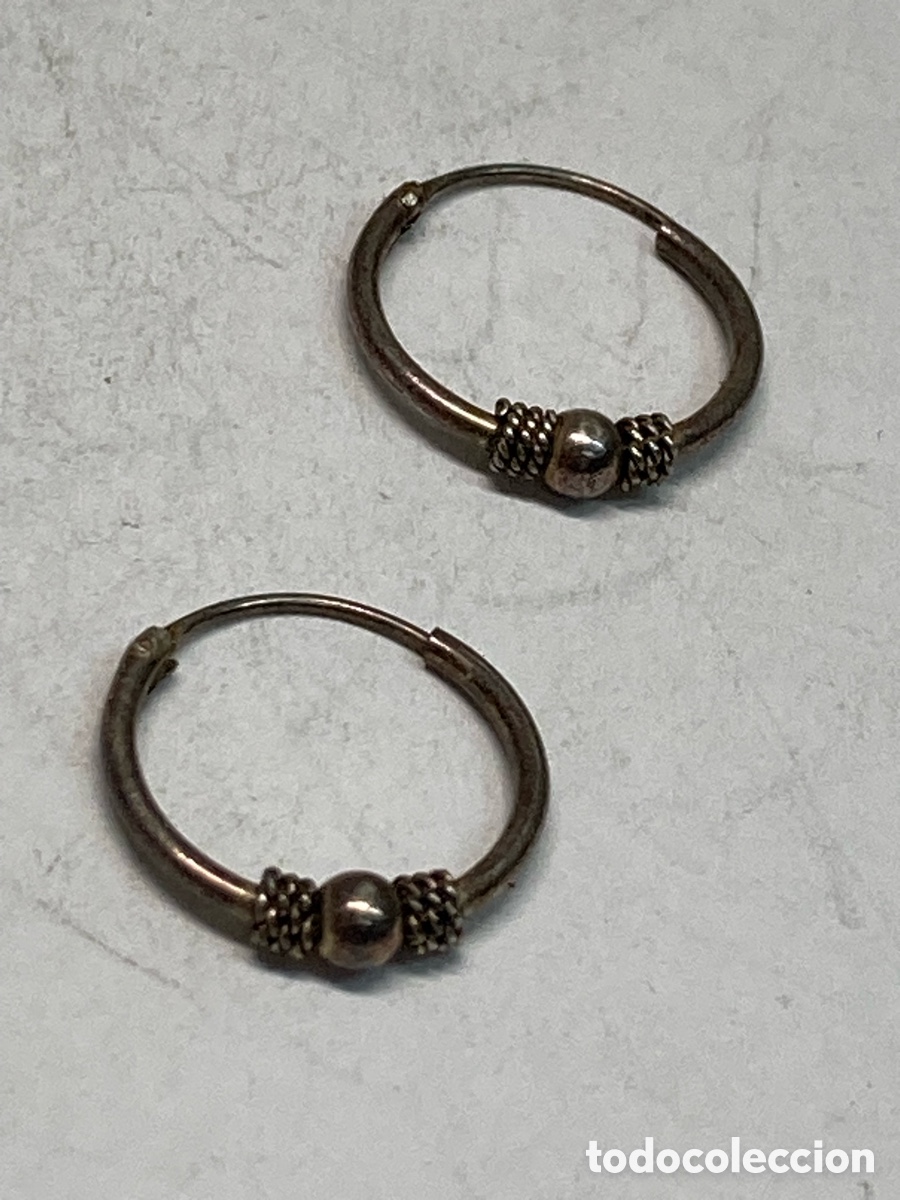 Joyeria: Pendientes de plata P255 - Foto 1