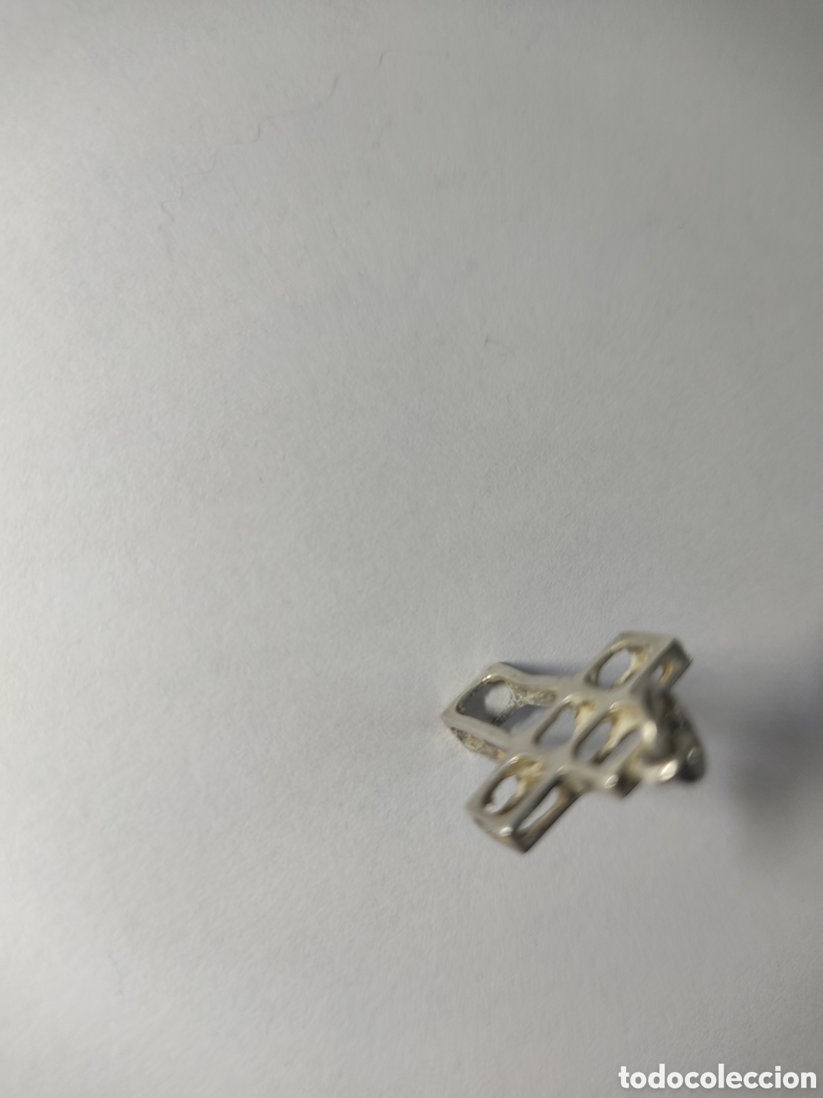 Joyeria: Cruz plata antigua tridimensional - Foto 4