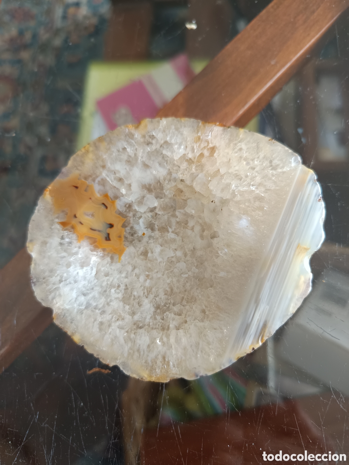 Joyeria: Geoda de cuarzo citrino - Foto 1