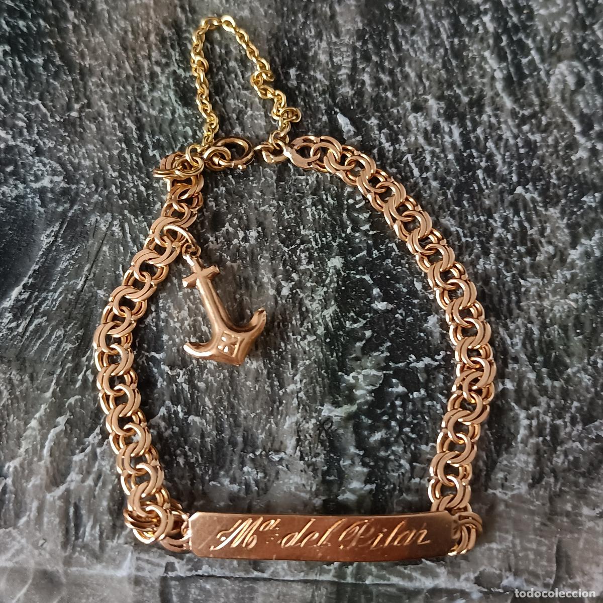 Joyeria: Pulsera 18k No me olvides. Modelo H&uacute;ngara - Foto 5