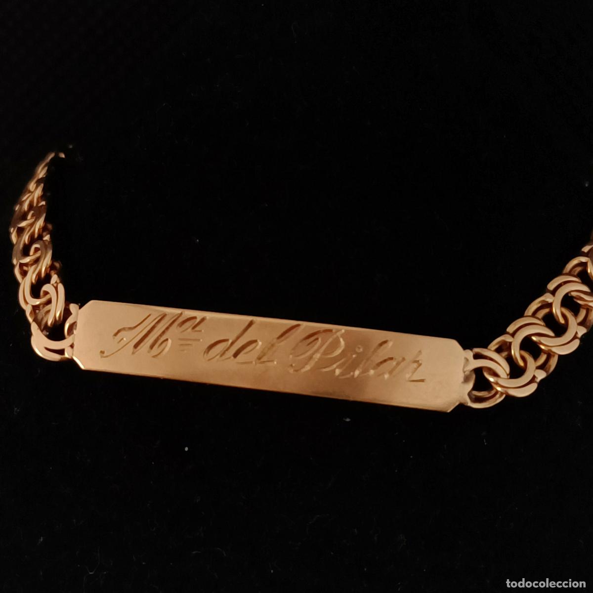 Joyeria: Pulsera 18k No me olvides. Modelo H&uacute;ngara - Foto 6