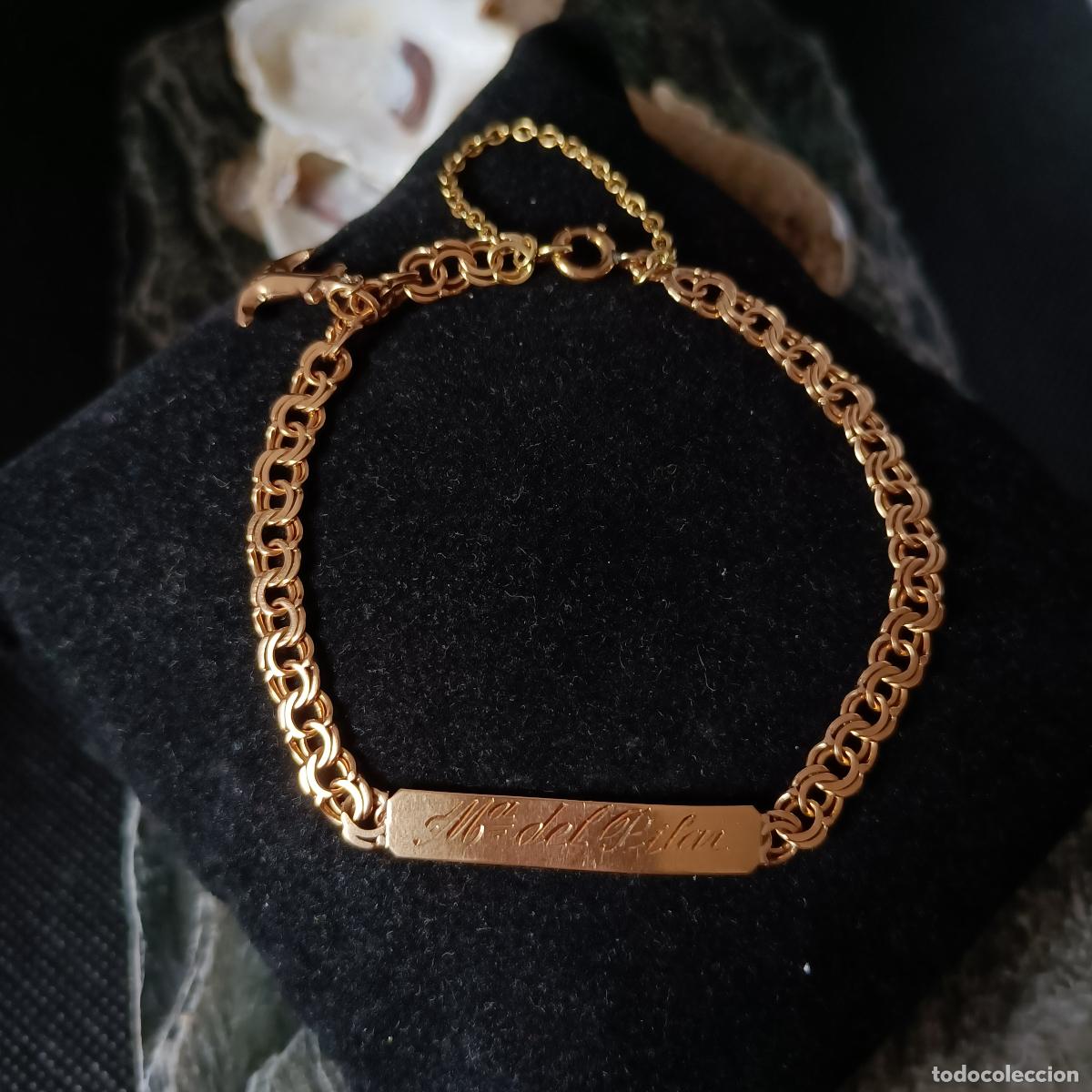 Joyeria: Pulsera 18k No me olvides. Modelo H&uacute;ngara - Foto 1