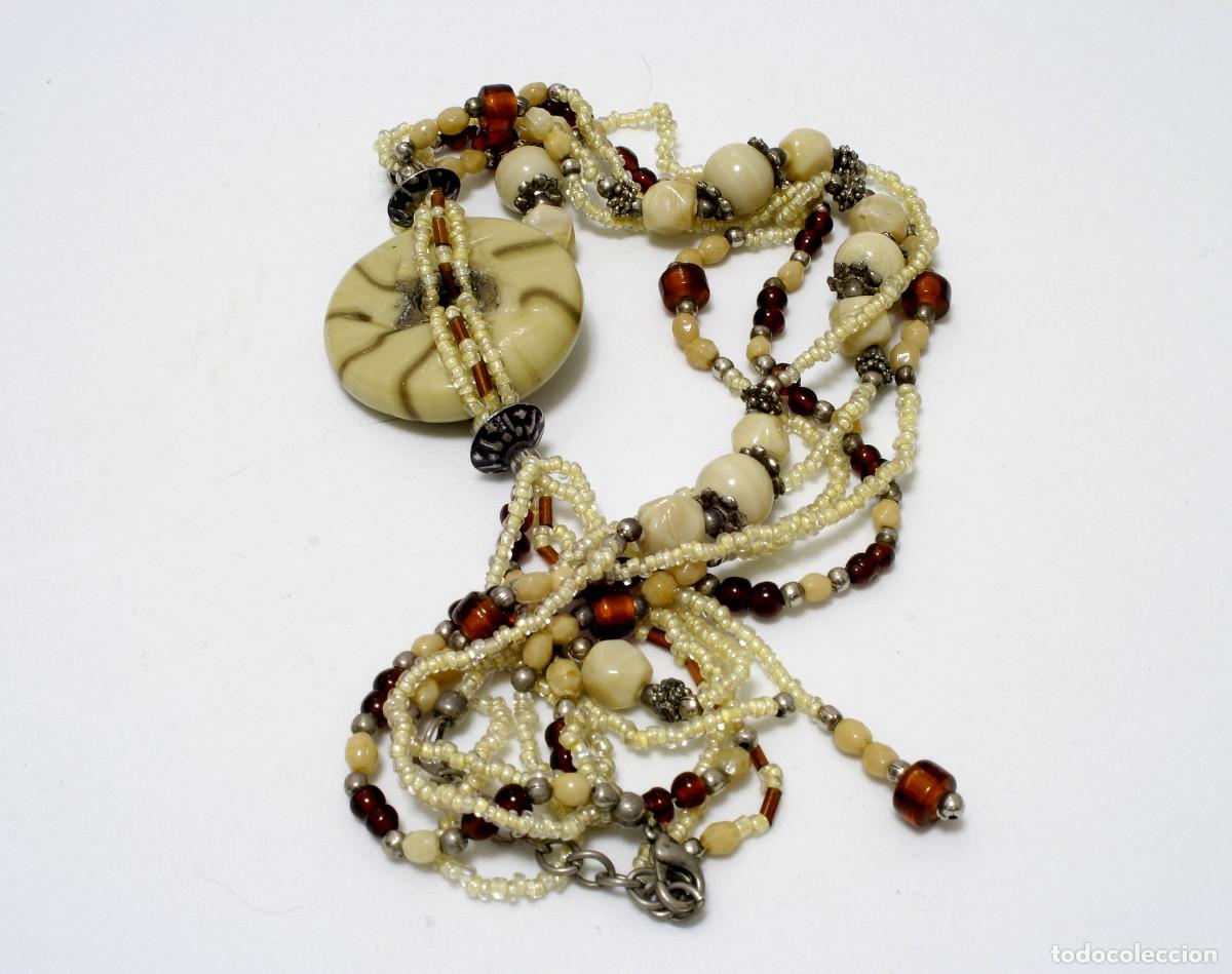 Joyeria: GRAN COLLAR VINTAGE DE ABALORIOS DIVERSOS - Foto 1