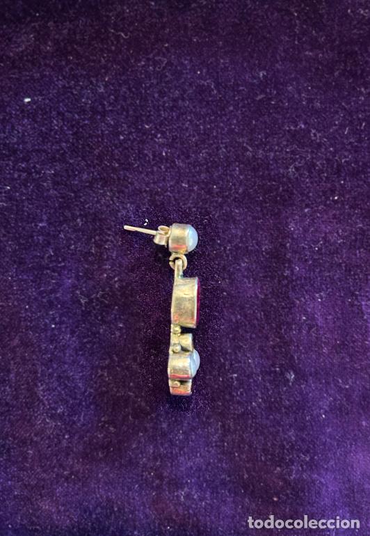 Joyeria: Pendientes de rub&iacute; y perlas - Foto 3