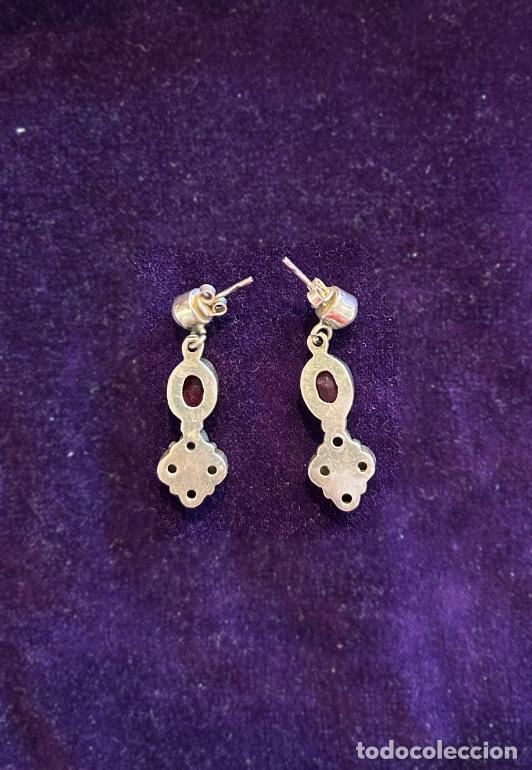 Joyeria: Pendientes de rub&iacute; y perlas - Foto 4