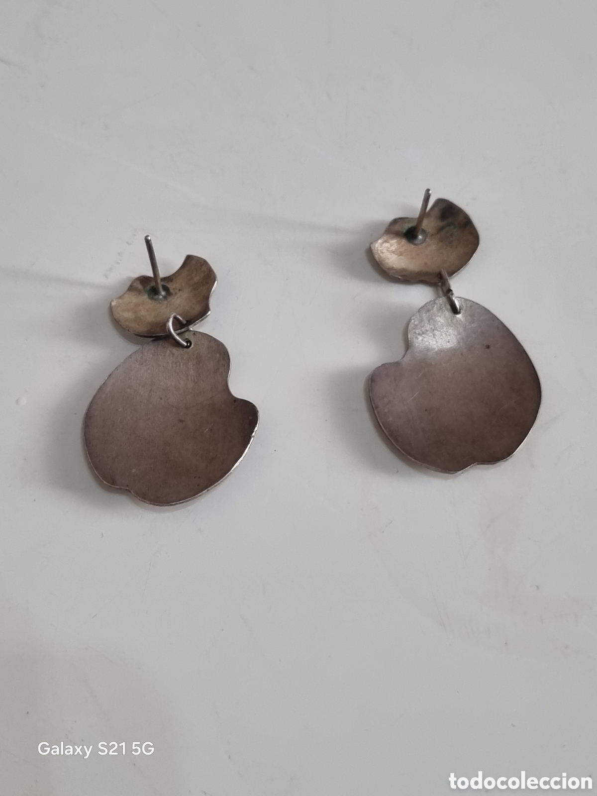 Joyeria: PENDIENTES DE PLATA 4,5 CENT&Iacute;METROS 8 GRAMOS - Foto 2