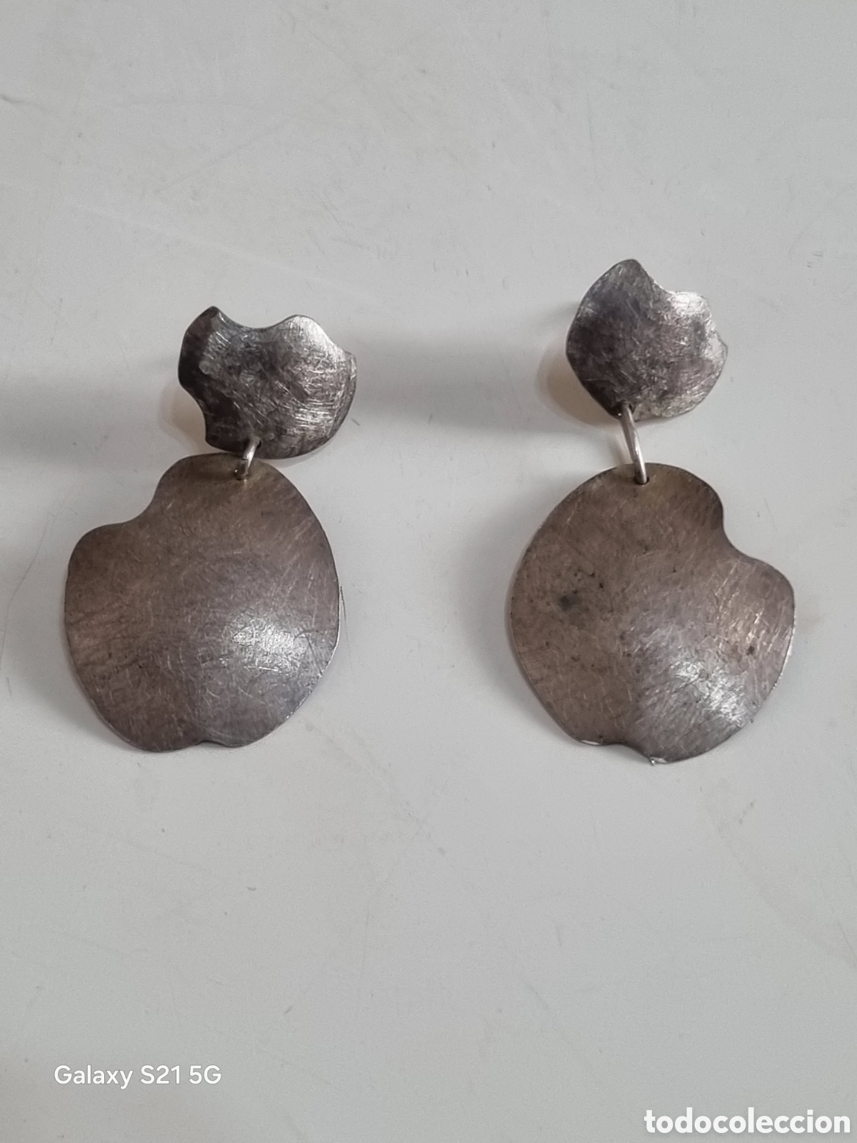 Joyeria: PENDIENTES DE PLATA 4,5 CENT&Iacute;METROS 8 GRAMOS - Foto 1