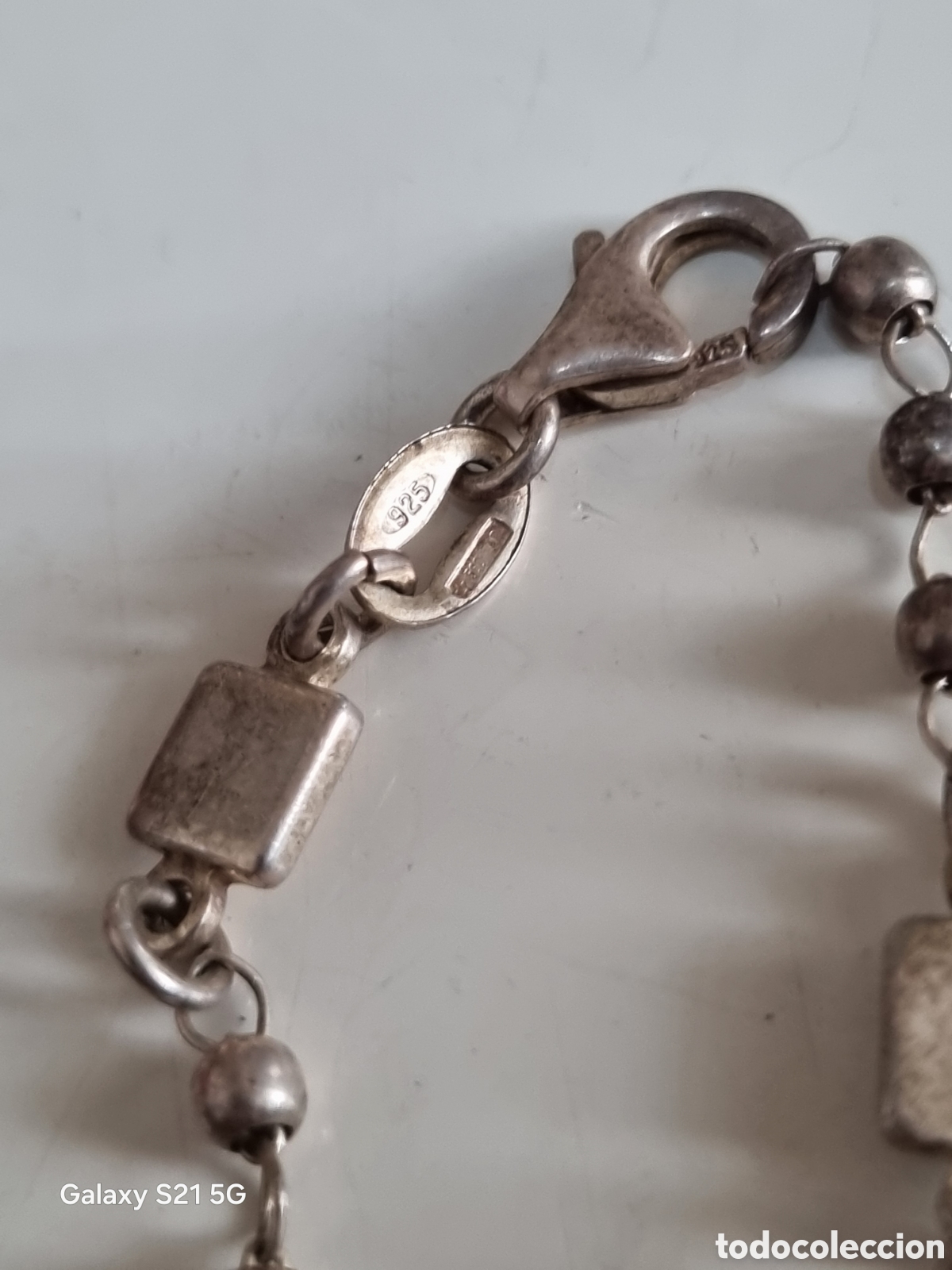 Joyeria: PULSERA DE PLATA 15 CENT&Iacute;METROS 6 GRAMOS - Foto 2