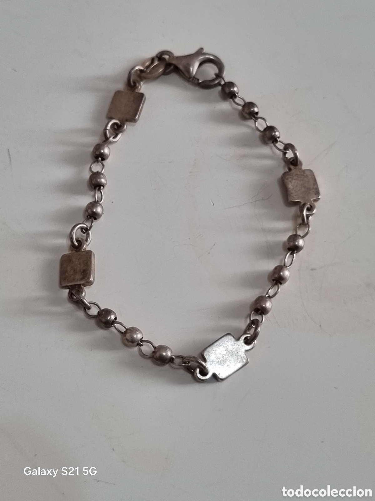 Joyeria: PULSERA DE PLATA 15 CENT&Iacute;METROS 6 GRAMOS - Foto 1