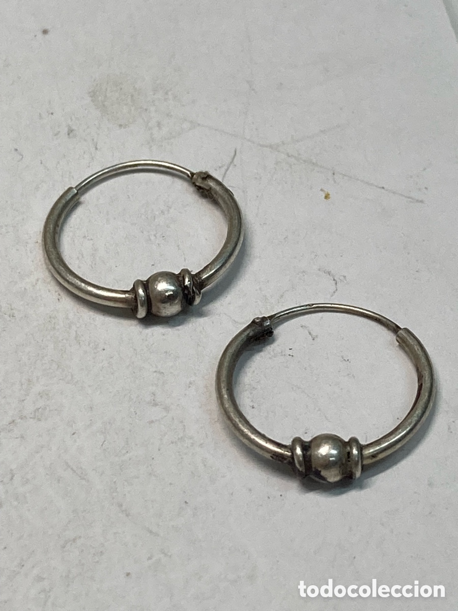 Joyeria: Pendientes de plata P258 - Foto 1