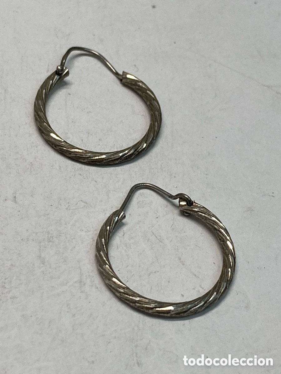 Joyeria: Pendientes de plata P258 - Foto 1