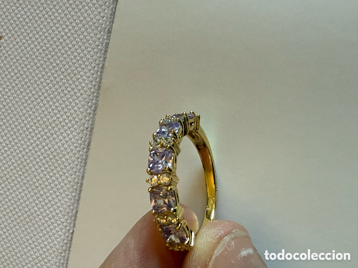 Joyeria: Anillo lotus piedras - Foto 4