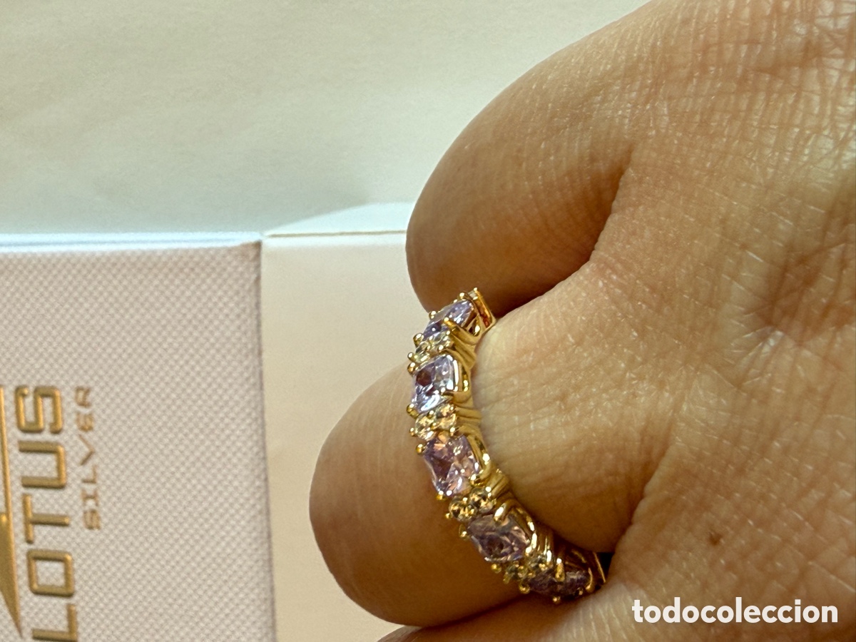 Joyeria: Anillo lotus piedras - Foto 9