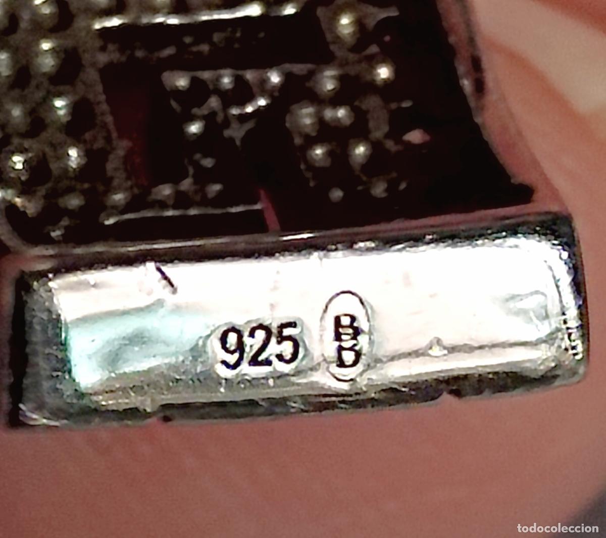 Joyeria: Pendientes de plata de ley contrastada, con circonitas. - Foto 3