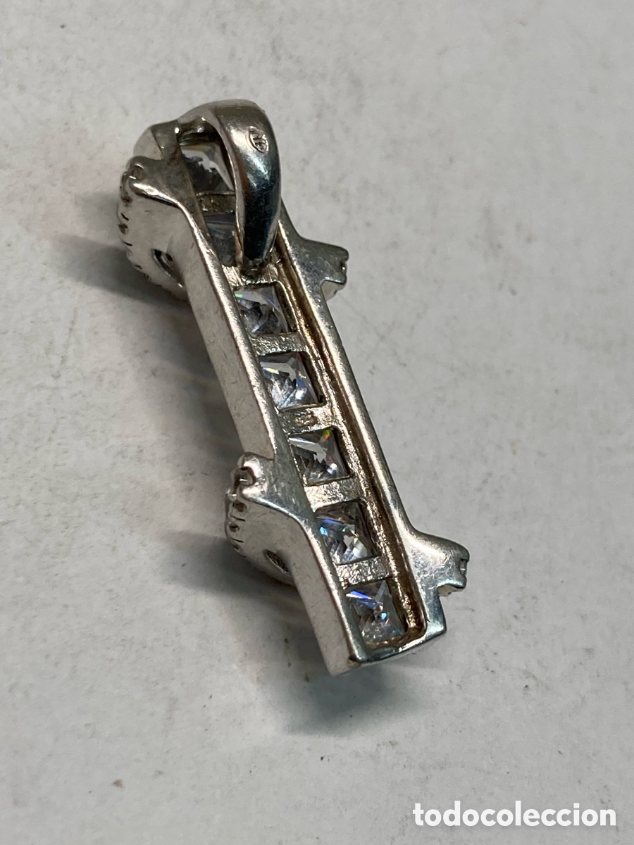 Joyeria: Colgante de plata engastado C327 - Foto 2