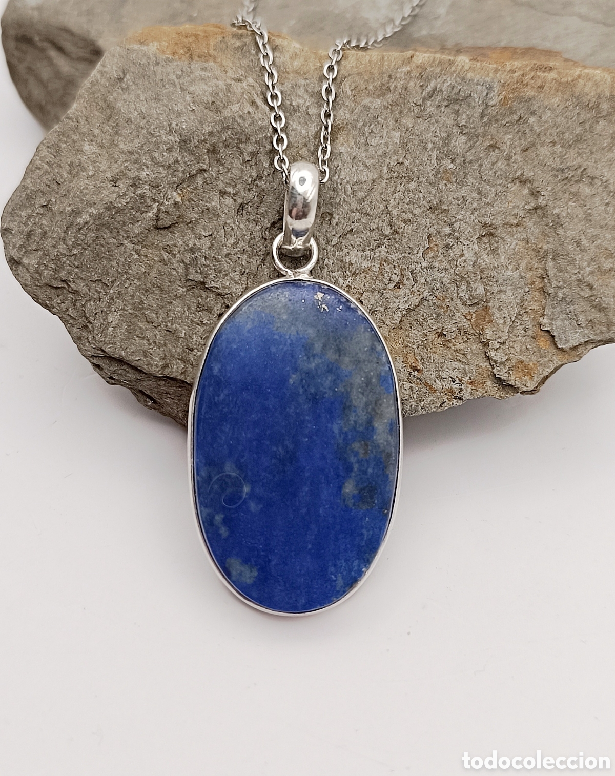 Joyeria: Colgante de Lapisl&aacute;zuli, Plata de Ley - Foto 1