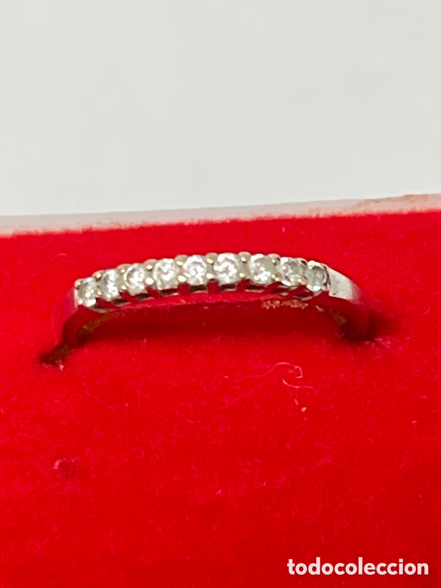 Joyeria: Sortija de oro blanco y brillantes /MK01 - Foto 3