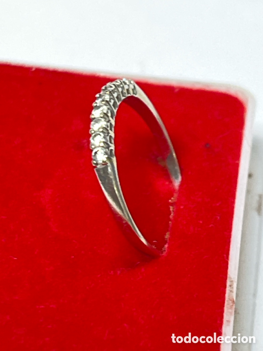 Joyeria: Sortija de oro blanco y brillantes /MK01 - Foto 4