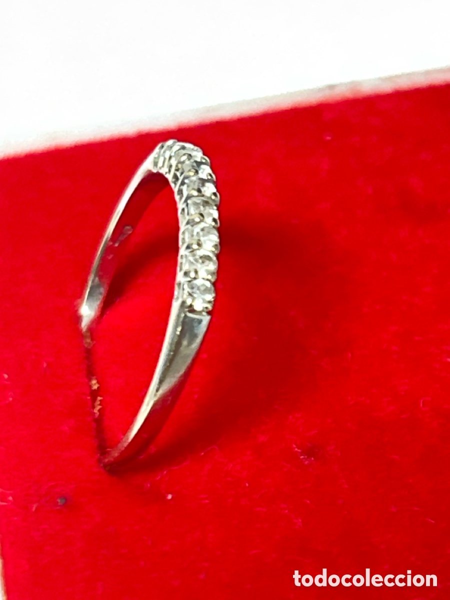 Joyeria: Sortija de oro blanco y brillantes /MK01 - Foto 5