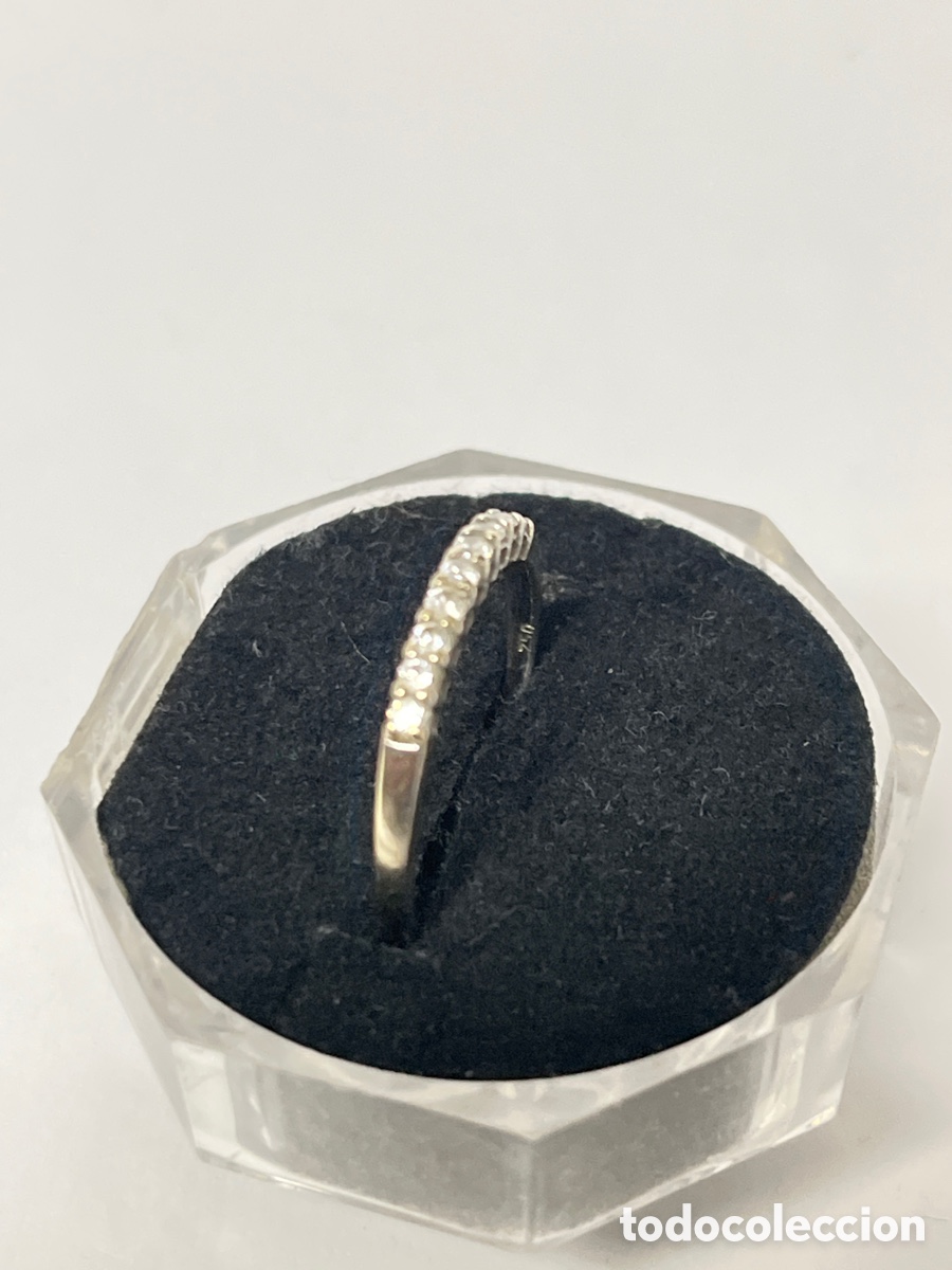Joyeria: Sortija de oro blanco y brillantes /MK01 - Foto 8