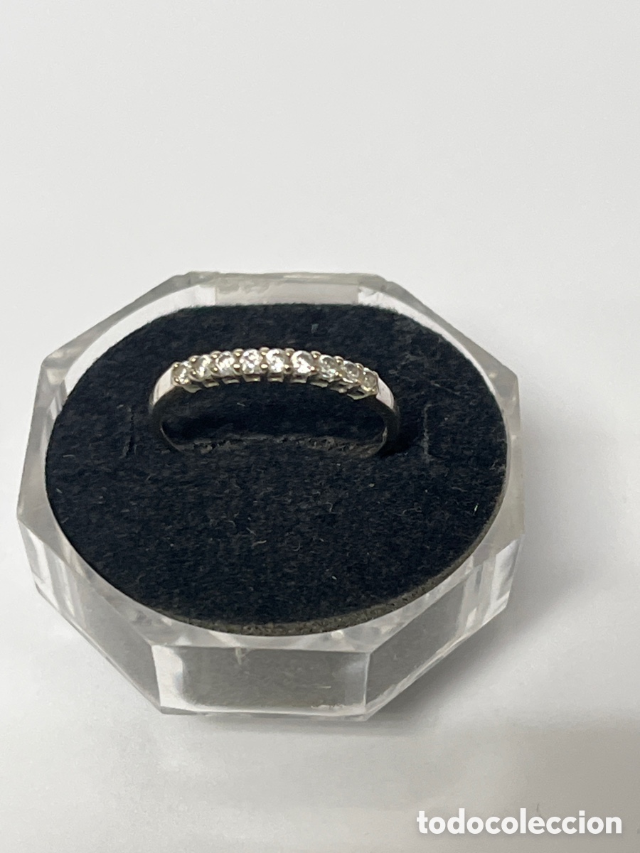Joyeria: Sortija de oro blanco y brillantes /MK01 - Foto 9
