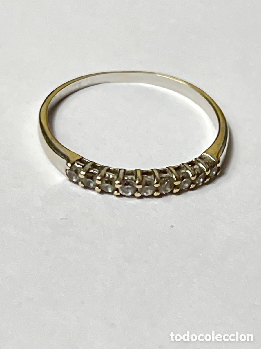 Joyeria: Sortija de oro blanco y brillantes /MK01 - Foto 11