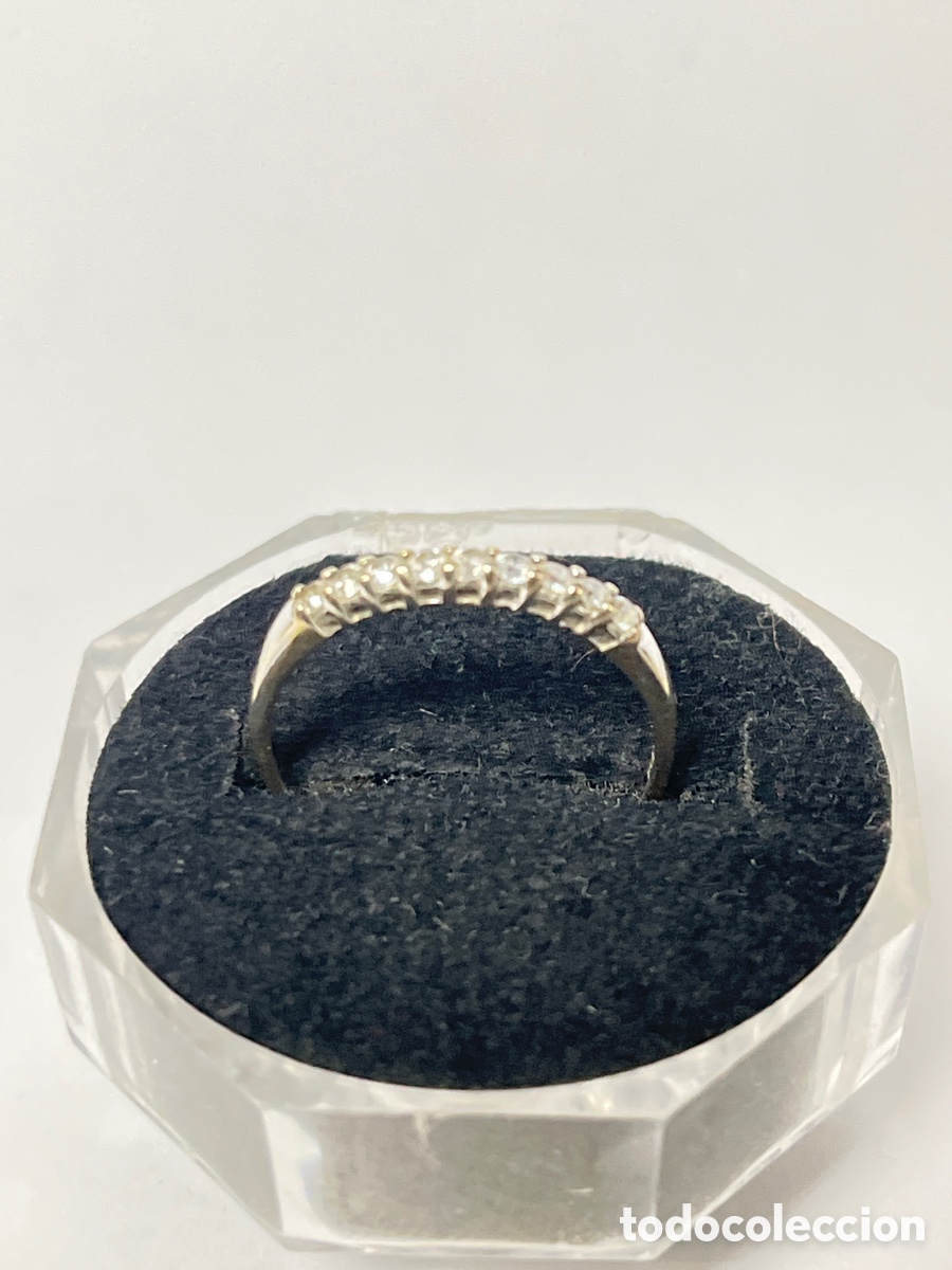 Joyeria: Sortija de oro blanco y brillantes /MK01 - Foto 1