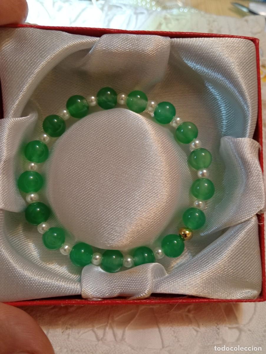 Joyeria: PULSERA DE ONIX VERDE NATURAL (SIN USAR) - Foto 7