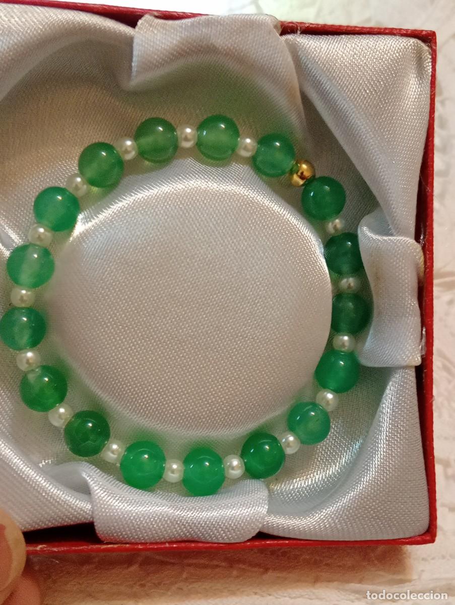 Joyeria: PULSERA DE ONIX VERDE NATURAL (SIN USAR) - Foto 9