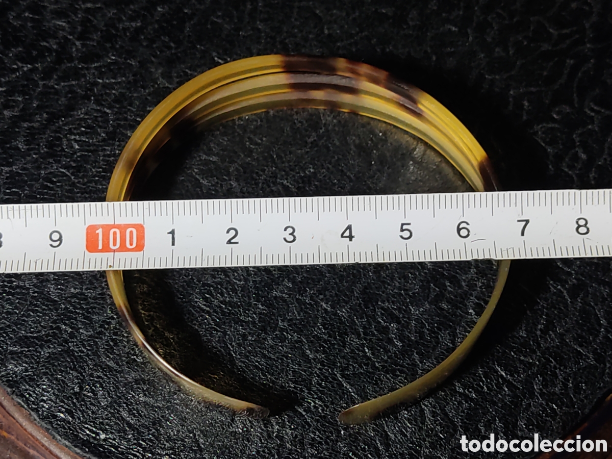 Joyeria: Pulsera de carey.Vintage. - Foto 6