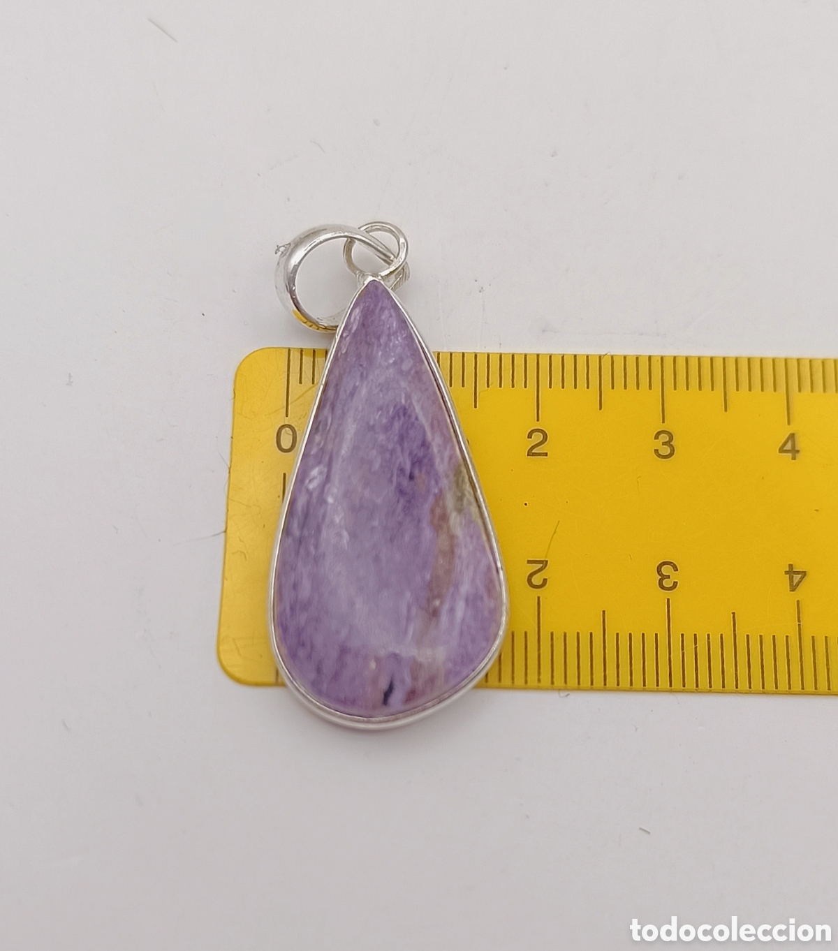 Joyeria: Collar de Charoita en Plata de Ley - Foto 3